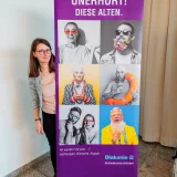  Kirchenkreissozialarbeiterin Isabell Liebaug aus der Kreisdiakoniestelle Bad Salzungen präsentierte die Kampagne „Unerhört“. © Julia Otto
