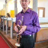  Nach 70 Jahren Chorleitung lebt Karl-Heinz Dietzel seine Aufgabe nach wie vor mit größtem Einsatz und trotz seines Alters von 82 Jahren immer noch mit jugendlichen Esprit. © Julia Otto