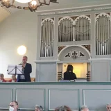  Von Herrn Gerhardt an der Trompete und Frau Engel an der Orgel. © Doris Gerhardt