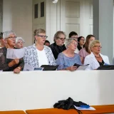  Impressionen vom Kirchenchortreffen am 9. Juli in der Johanneskirche. © Julia Otto