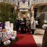  Impressionen aus der St. Michael-Kirche Neidhartshausen zur Eröffnung des "Lebendigen Adventskalenders". © Eveline Meß