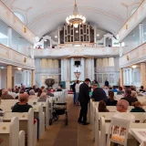Rund 180 Gäste kamen zur Amtseinführung in die Stadtkirche nach Bad Salzungen.  © Julia Otto